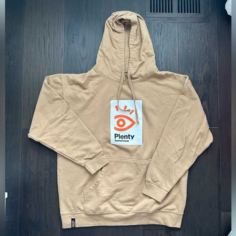 Plenty Humanwear Beige Hoodie